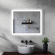 Miroir LED pour salle de bain Lumière réglable - pose verticale ou horizontale